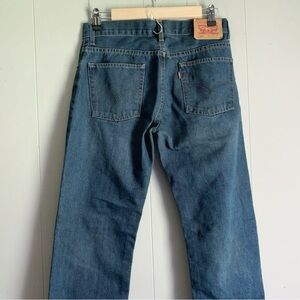 Levi's 505 Vintage Regular Fit Jeans Straight 29X29 Boys 18R